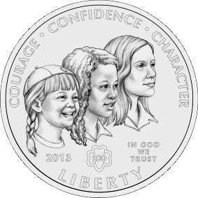 Front of the commemorative coin.